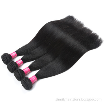 Brazilian Hair In China Double Drawn Cuticle Aligned Raw Virgin Hair Unprocessed Bundles Mink Brazilian Human Hair Weaving